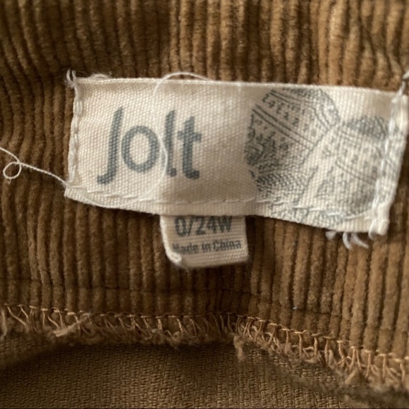 Corduroy Button Down Cargo Pocket Mini Skirt - Picture 9 of 11